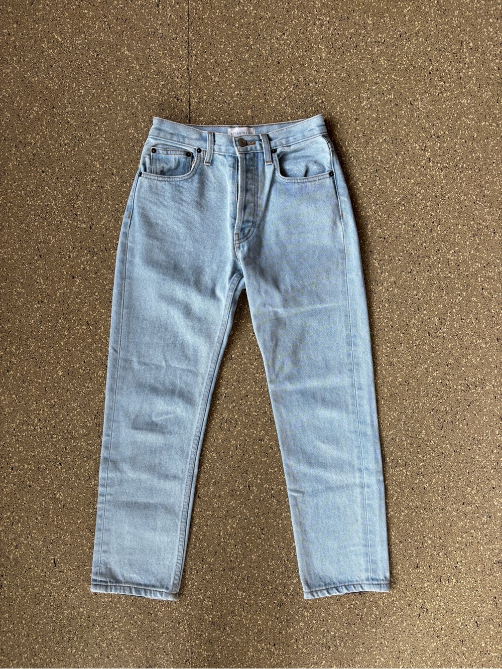 Straight Leg Still Here Women's Light Blue Jeans